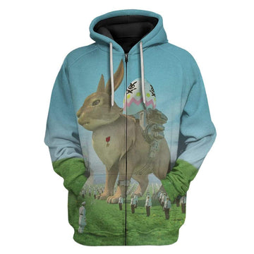 Gearhumans 3D Easter War Custom Hoodies Apparel