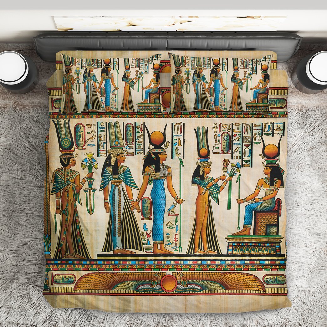 GearHuman 3D Egypt Theme Of Goddess Custom Beddingset GR07014 Bedding Set 