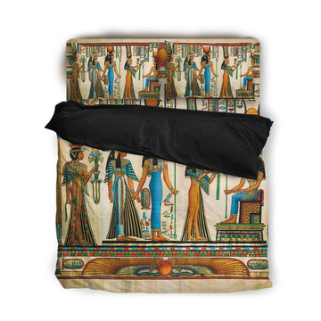 GearHuman 3D Egypt Theme Of Goddess Custom Beddingset GR07014 Bedding Set Twin 3PCS 