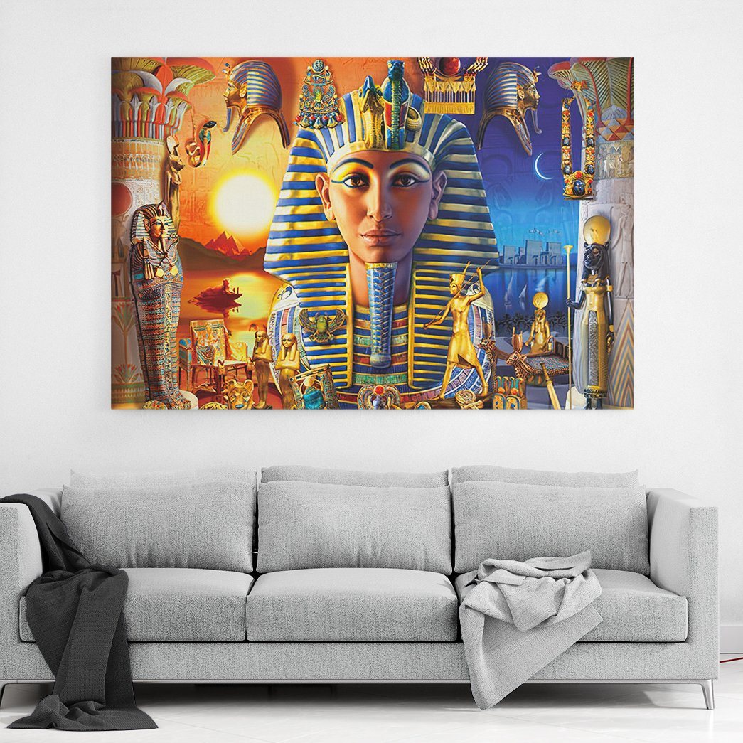 Gearhuman 3D Egyptian Treasures Custom Canvas LW06014 Canvas 