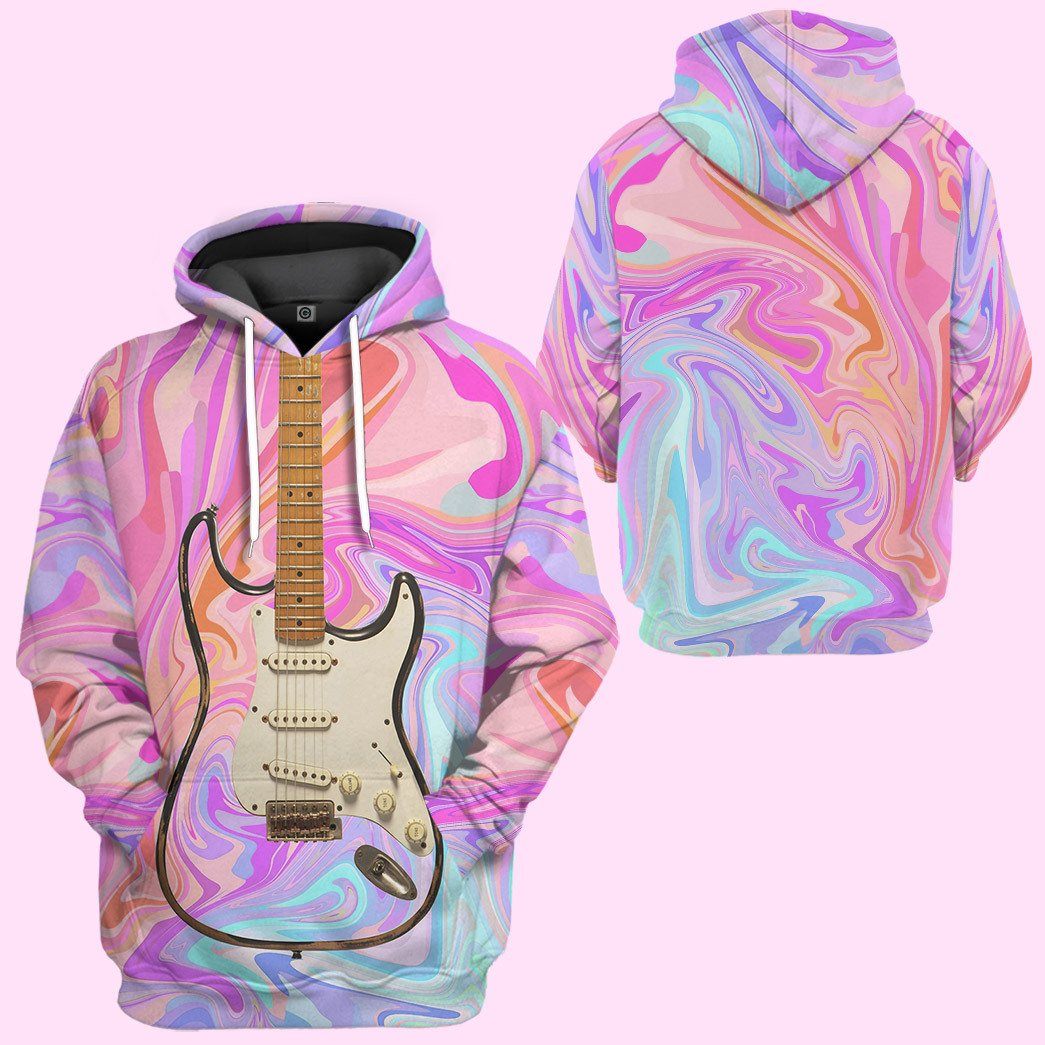 Gearhumans GearHuman 3D Electric guitar Custom Hoodies
