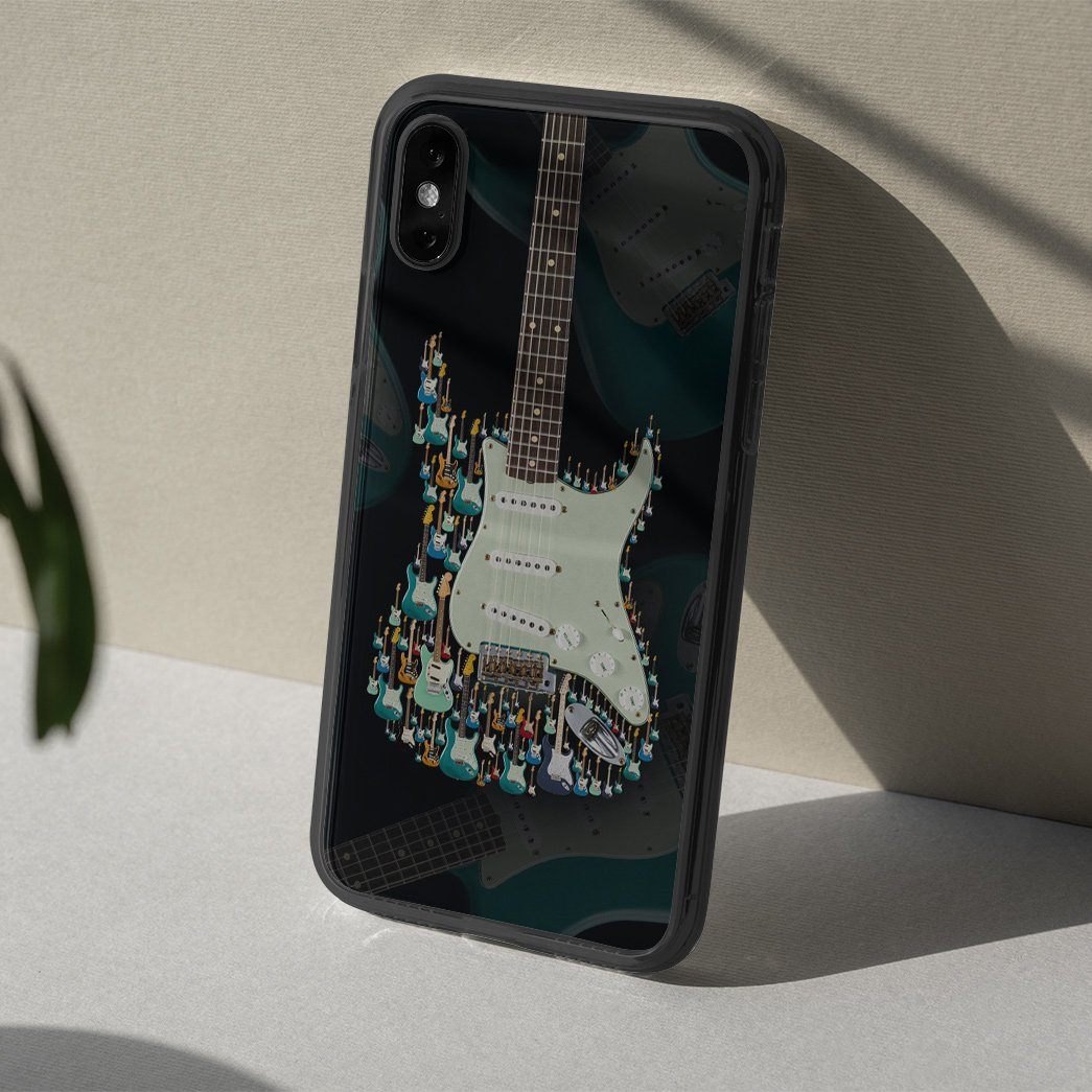 Gearhumans 3D Electric Guitar Custom Phone Case Gearhumans 3D Electric Guitar Custom Phone Case