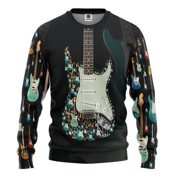 Gearhumans 3D Electric Guitar Custom Tshirt Hoodie Apparel