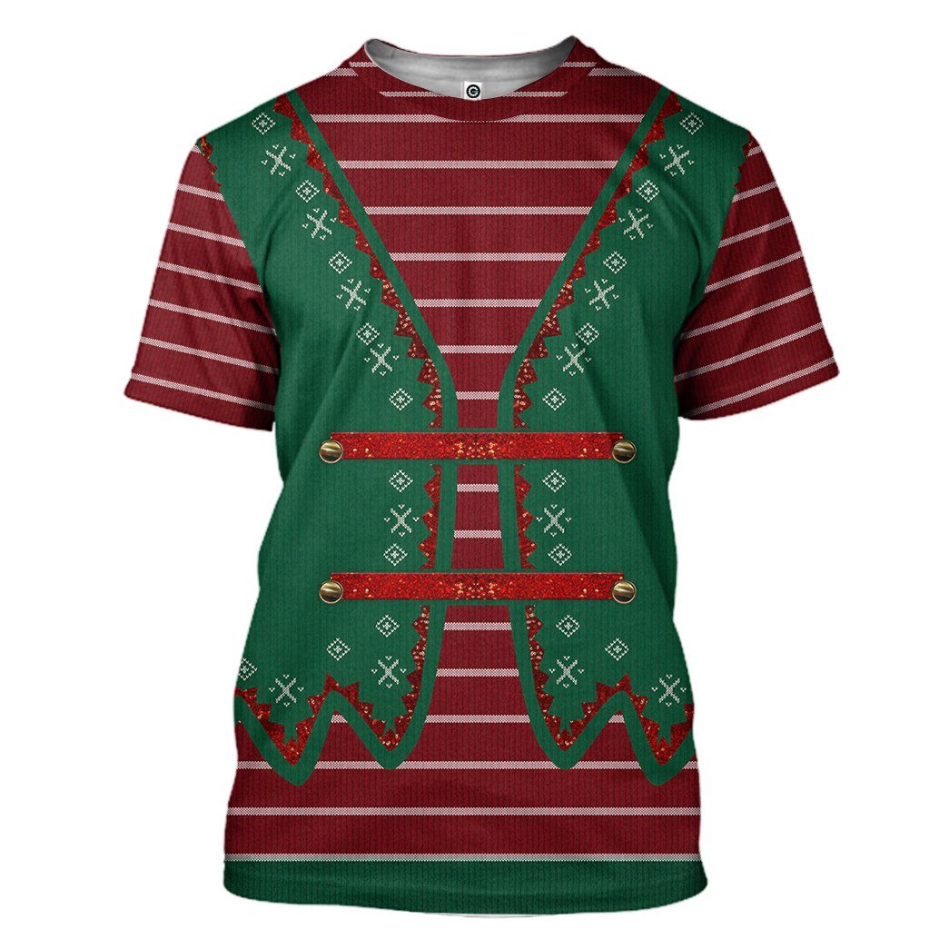 Gearhuman 3D Elf Custom Tshirt Hoodie Apparel GC03112 3D Apparel T-Shirt S 
