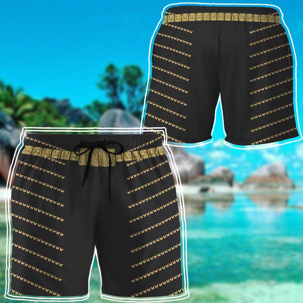 Gearhuman 3D Elvis Presley Custom Beach Shorts Swim Trunks GL210840 Men Shorts 