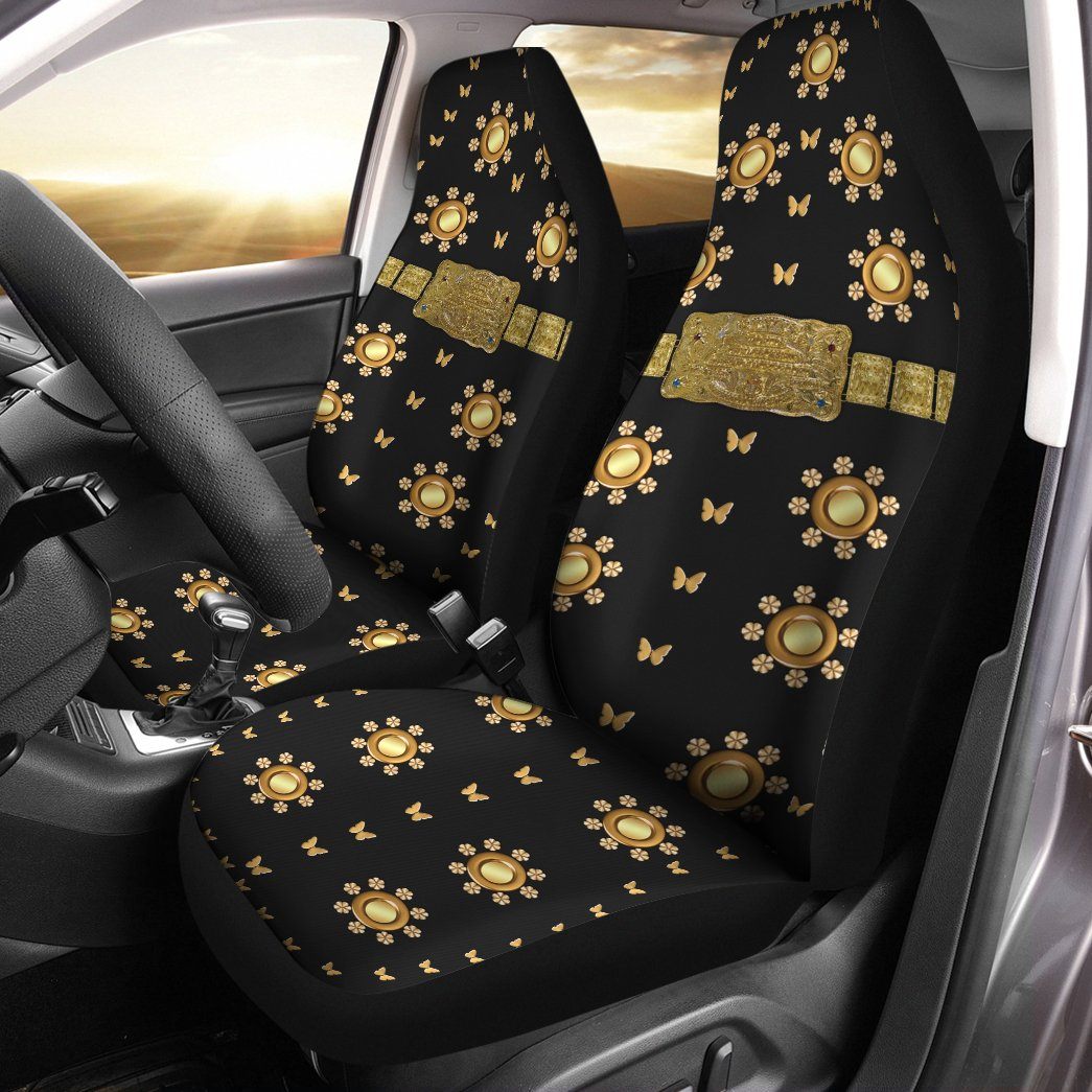 Gearhuman 3D Elvis Presley Custom Car Seat Covers GL210845 Car Seat Covers Car Seat Covers 