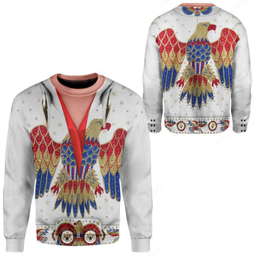 Gearhumans 3D ELV PRL Eagle Jumpsuit Custom Sweatshirt Apparel