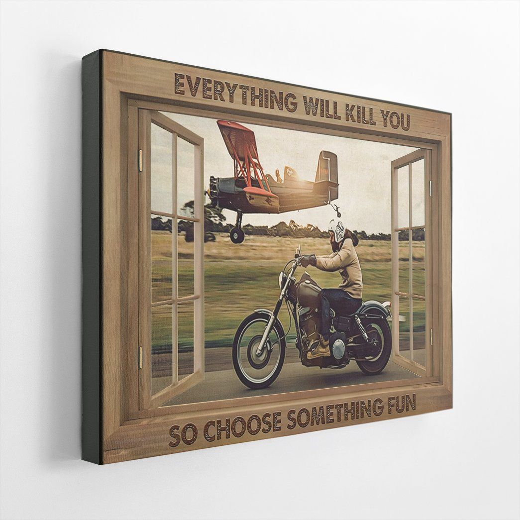 Gearhuman 3D Everything Will Kill You Canvas GK25022 Canvas