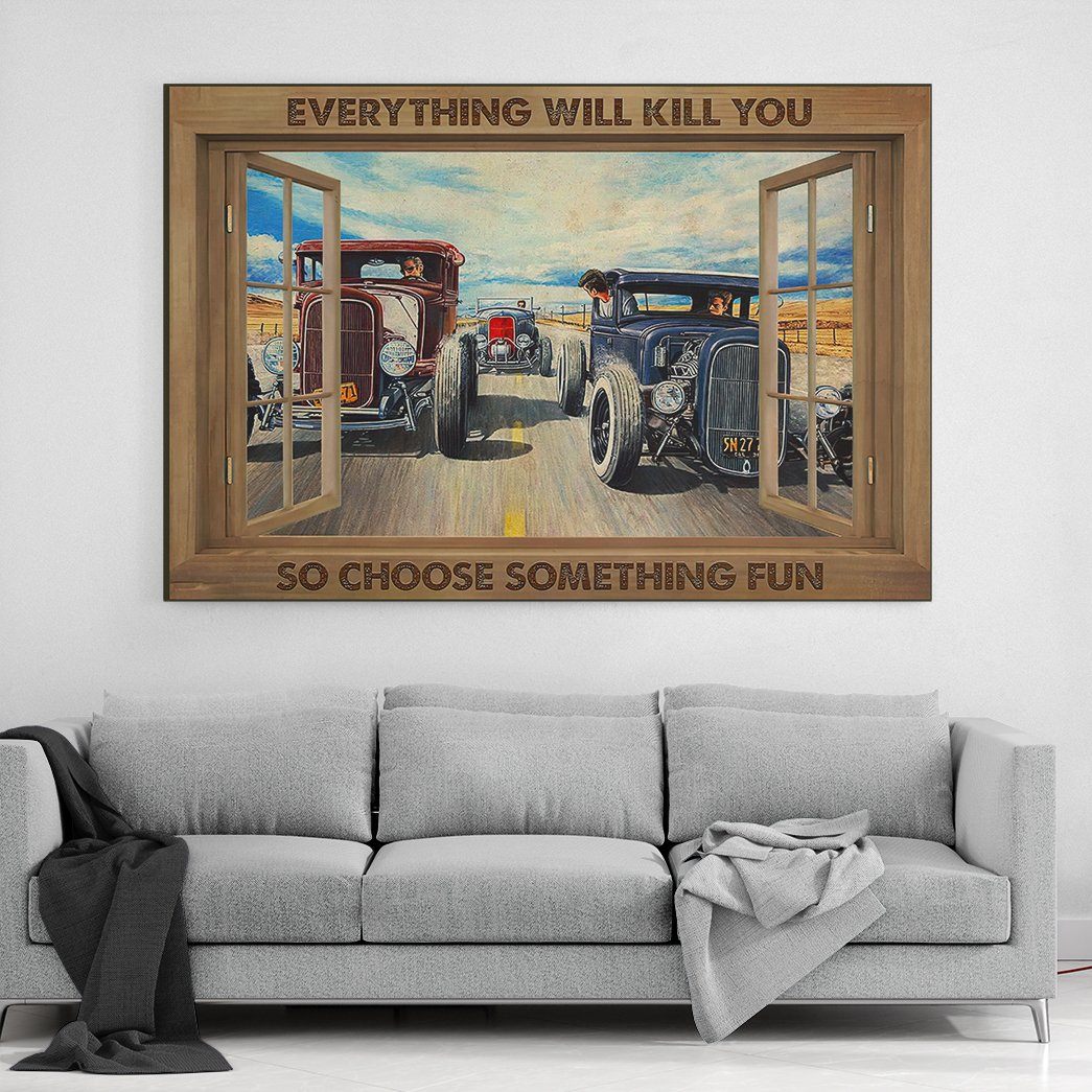 Gearhuman 3D Everything Will Kill You Canvas GK25023 Canvas