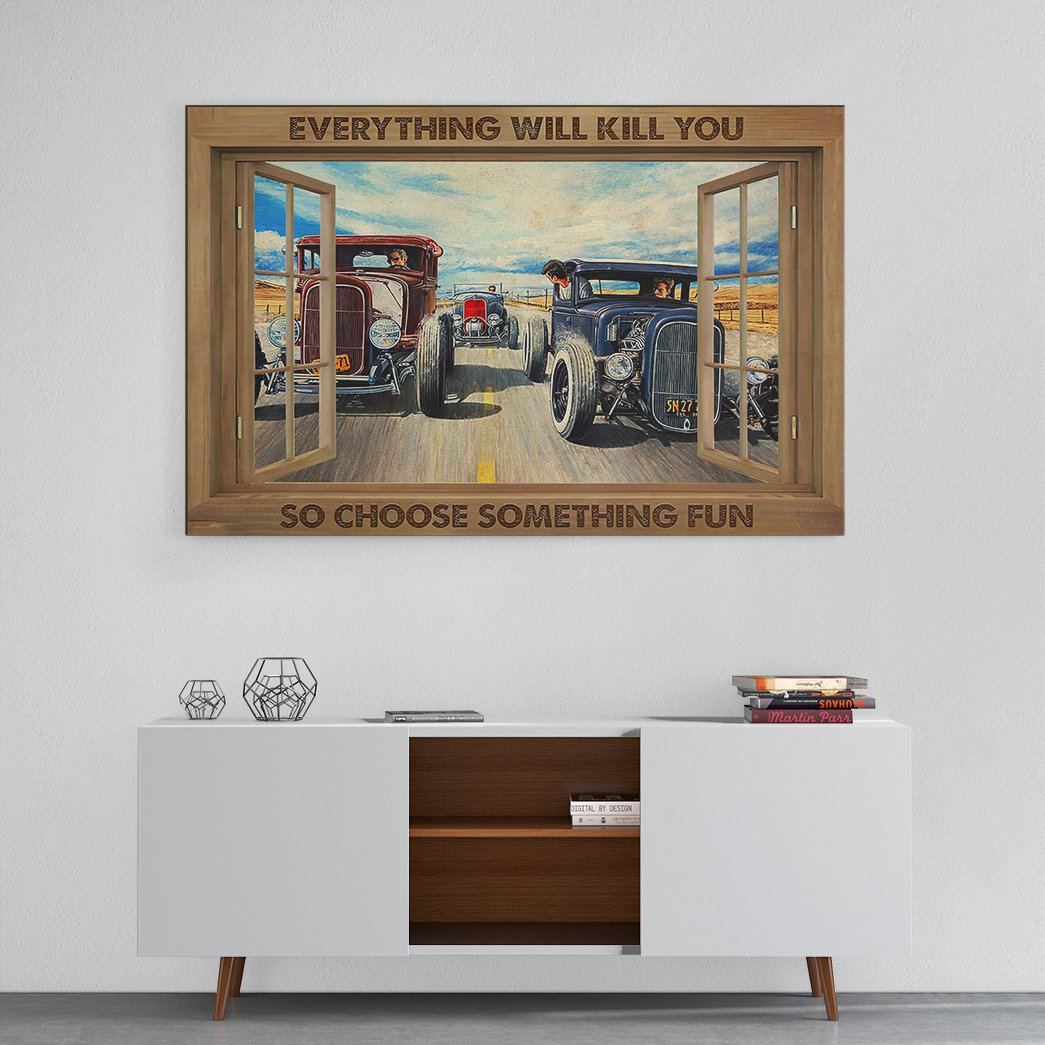 Gearhuman 3D Everything Will Kill You Canvas GK25023 Canvas