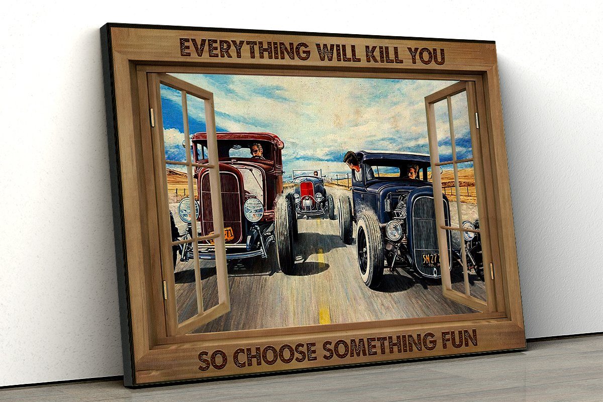 Gearhuman 3D Everything Will Kill You Canvas GK25023 Canvas