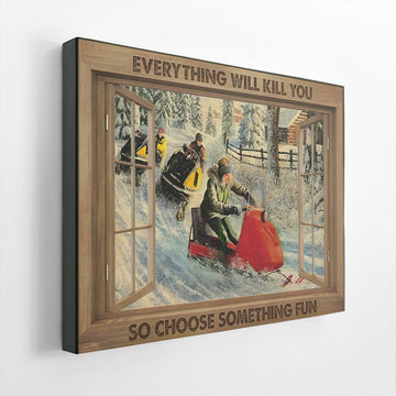 Gearhumans 3D Everything Will Kill You Canvas