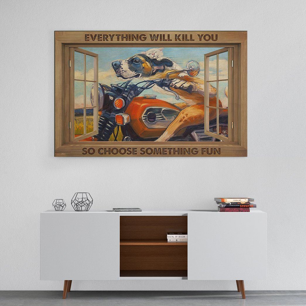 Gearhuman 3D Everything Will Kill You Canvas GK25028 Canvas