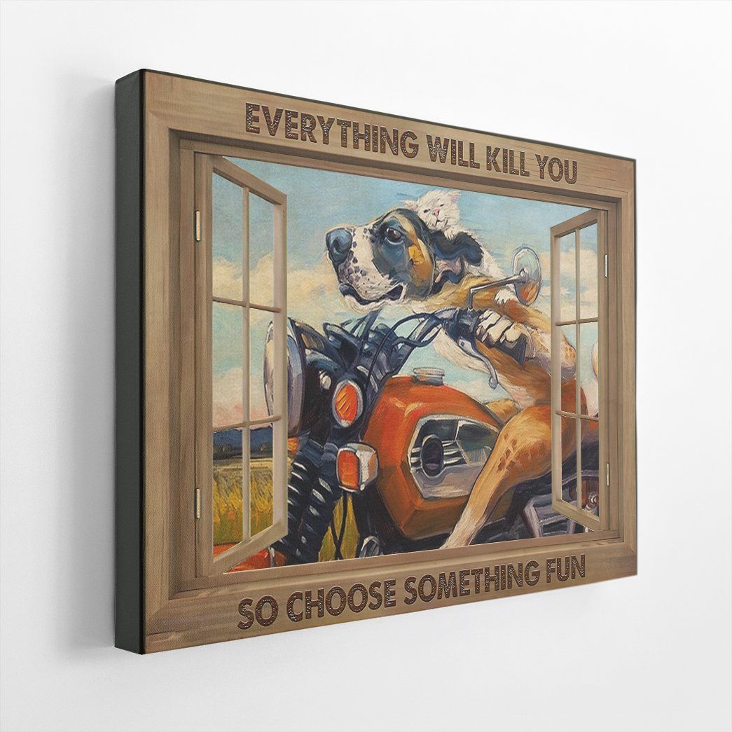 Gearhuman 3D Everything Will Kill You Canvas GK25028 Canvas