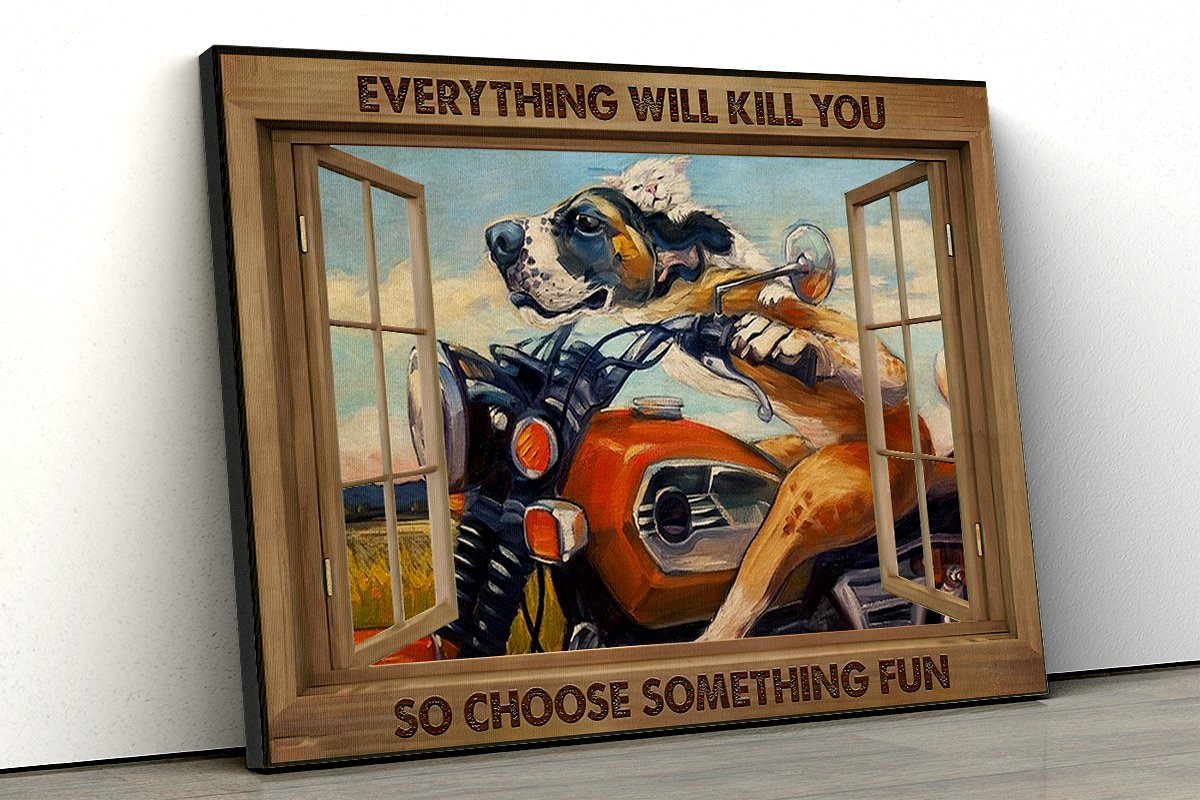 Gearhuman 3D Everything Will Kill You Canvas GK25028 Canvas