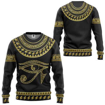 Gearhumans 3D Eyes Of Horus Custom Tshirt Hoodie Apparel