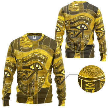 Gearhumans 3D Eyes Of Ra Custom Tshirt Hoodie Apparel