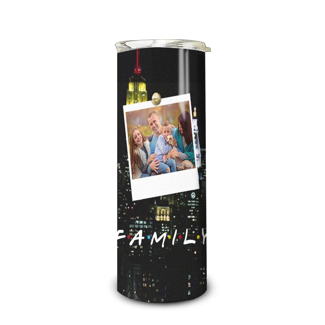 Gearhuman 3D Family Custom Design Vacuum Insulated Tumbler GH29092 Tumbler Long 20oz 