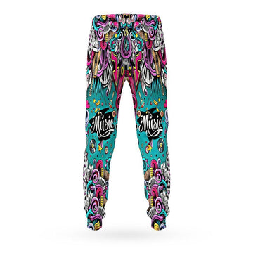 Gearhumans 3D Fashion Musical Instruments Cutsom Sweatpants