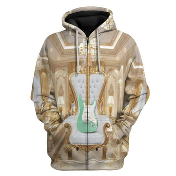 Gearhumans 3D Fender Vintera Custom Hoodie Apparel