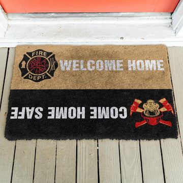 Gearhumans 3D Firefighter Custom Doormat