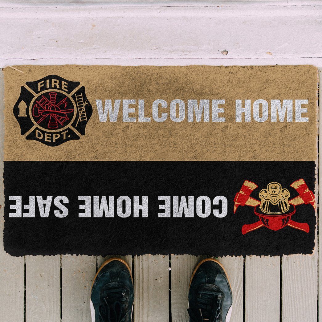 Gearhuman 3D Firefighter Custom Doormat GV26011 Doormat