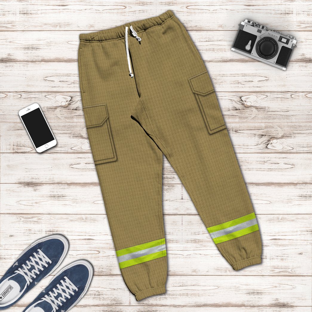 Gearhuman 3D Firefighter Uniform Custom Sweatpants GB180217 Sweatpants