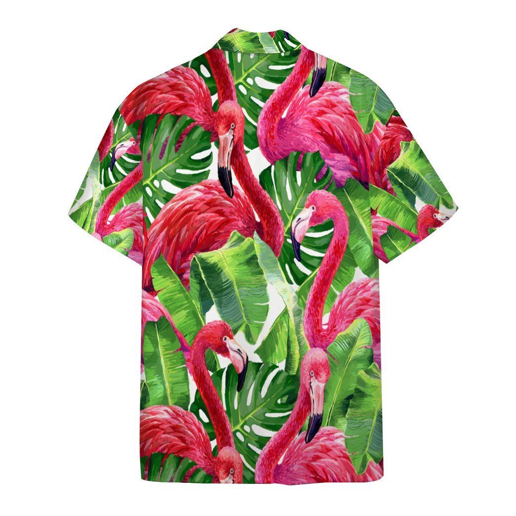 Gearhuman 3D Flamingo Hawaii Shirt ZK0806211 Hawai Shirt 