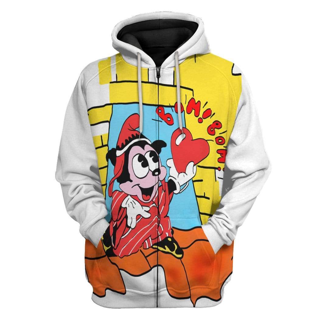 beth gear Gearhumans 3D Freddie Mer Betty Boop Wembley Custom Hoodie Apprel