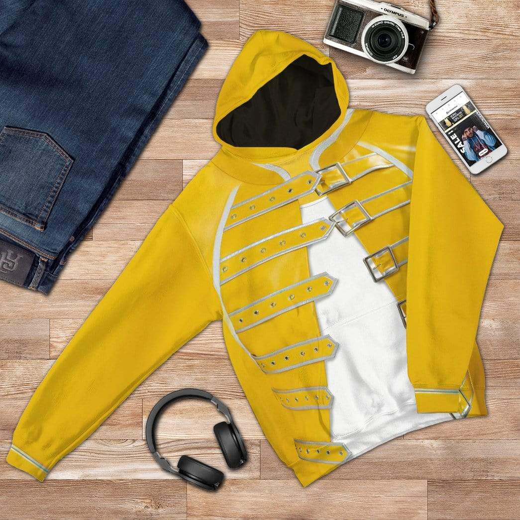 Gearhumans 3D Freddie Mer Custom Hoodie Apparel