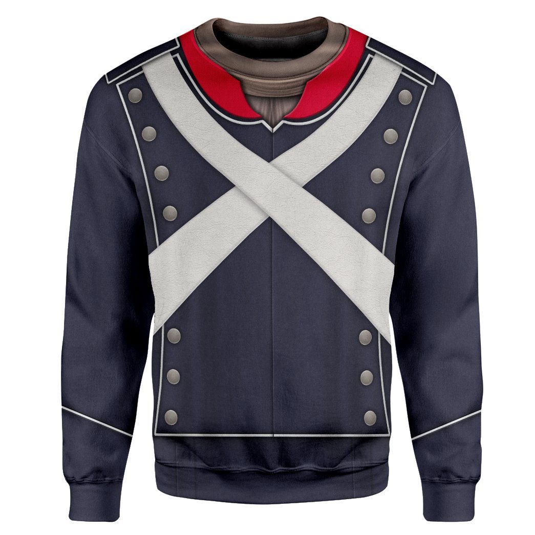 Gearhuman 3D French Light Infantry Custom Sweatshirt Apparel GV190818 Sweatshirt Sweatshirt S 