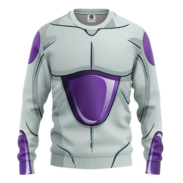 Gearhumans 3D Frieza Dragon Ball Custom Sweatshirt Apparel
