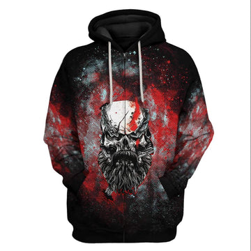 Gearhumans 3D Game Over War Custom Hoodie Apparel