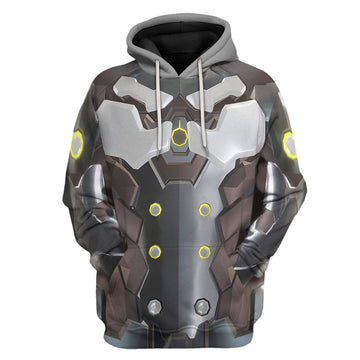 Gearhumans 3D Genji Overwatch Custom Tshirt Hoodie Appreal