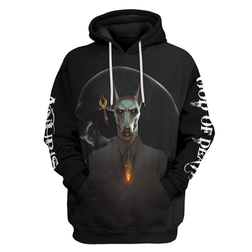 GearHuman 3D Gentle Anubis Custom Shirt GR06019 3D Apparel Hoodie S 