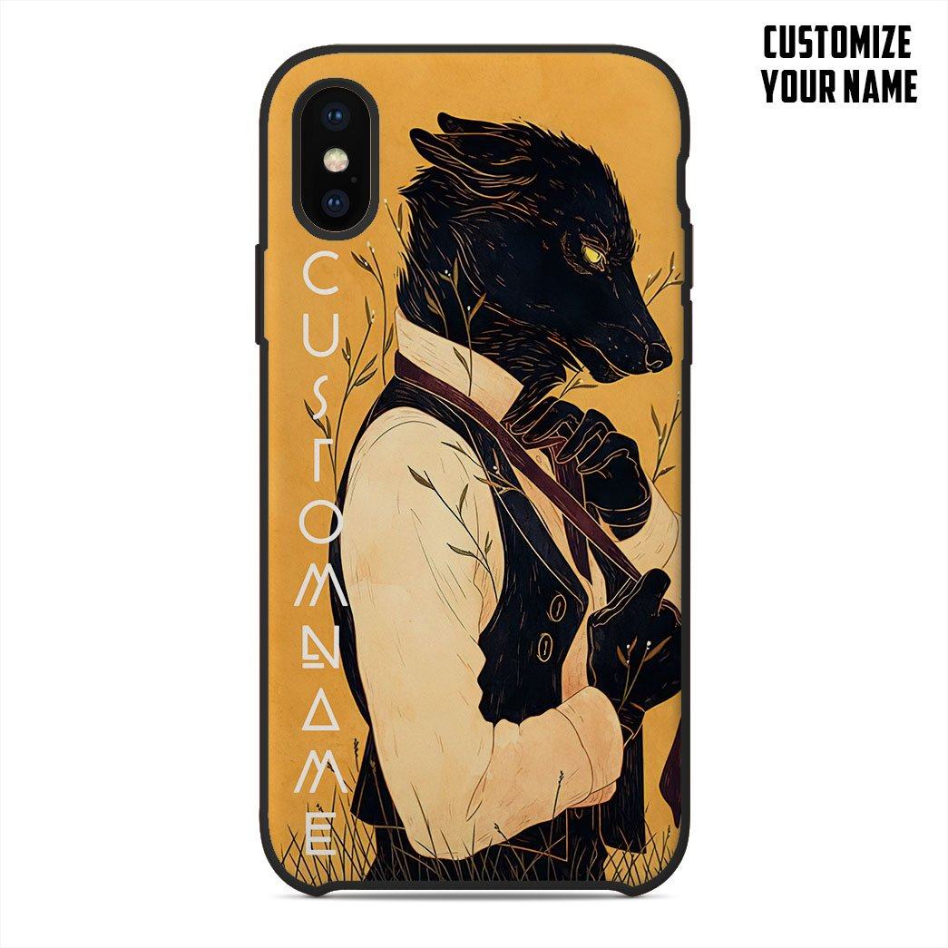 Gearhumans GearHuman 3D Gentle Anubis Grass Custom Name Phonecase