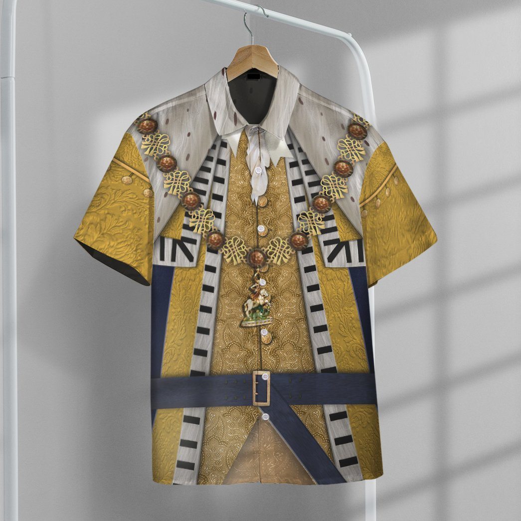 Gearhumans 3D Louis XV Custom Short Sleeve Shirt