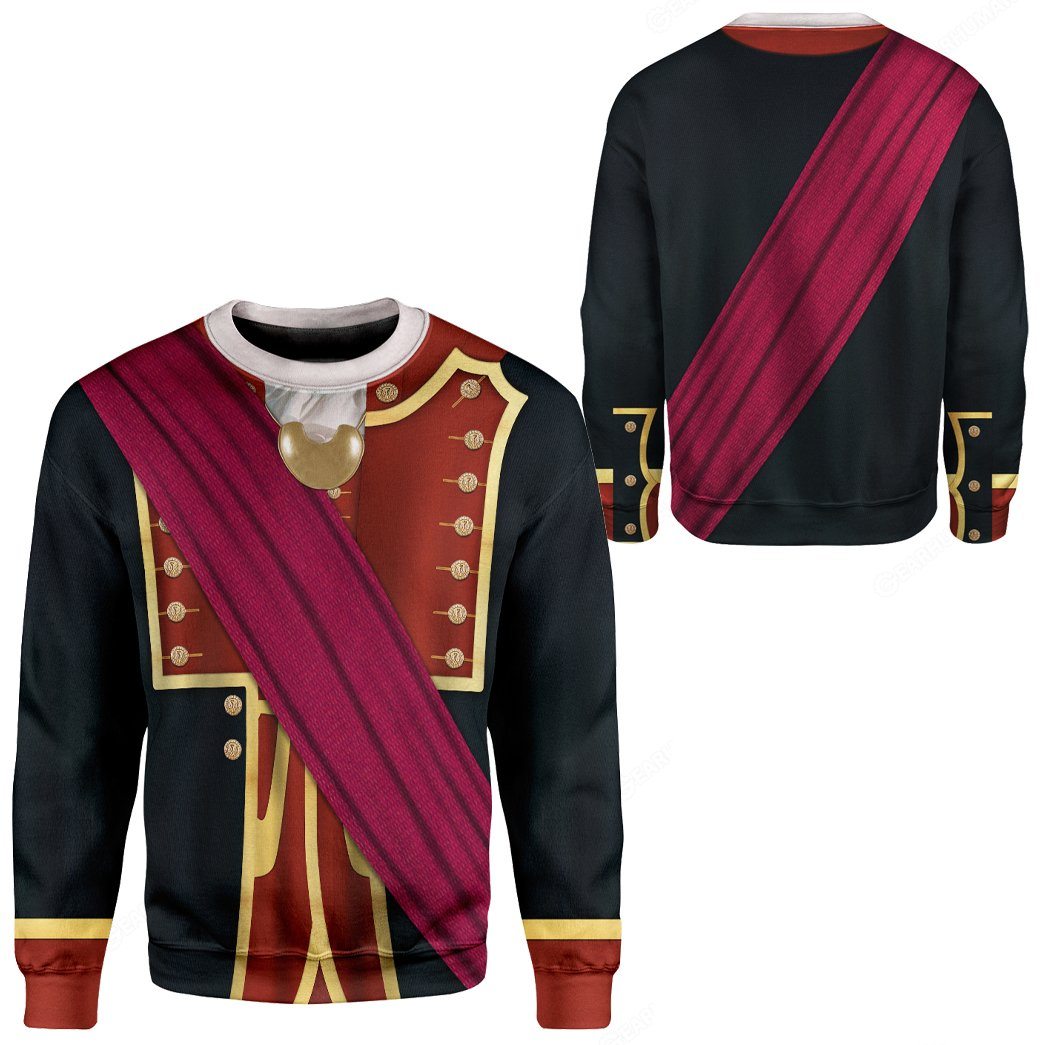 Gearhuman 3D George Washington Ancient Costume Custom Sweatshirt Apparel GV09091 Sweatshirt 