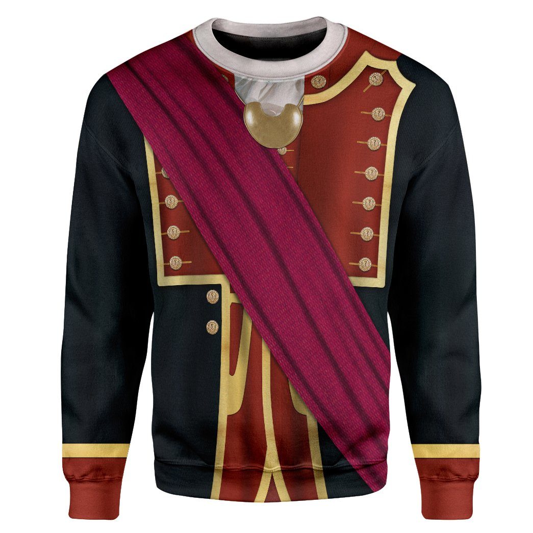 Gearhuman 3D George Washington Ancient Costume Custom Sweatshirt Apparel GV09091 Sweatshirt Sweatshirt S 