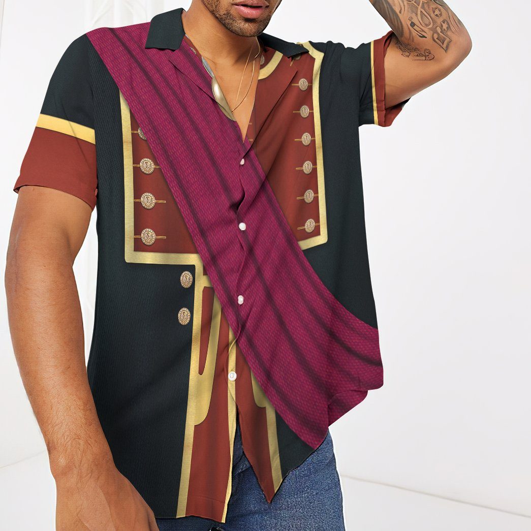 Gearhuman 3D George Washington Ancient Custom Short Sleeve Shirt GW171175 Short Sleeve Shirt 