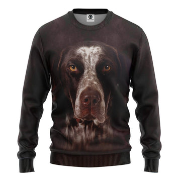 Gearhumans 3D German Shorthaired Pointers Dog Tshirt Hoodie Apparel