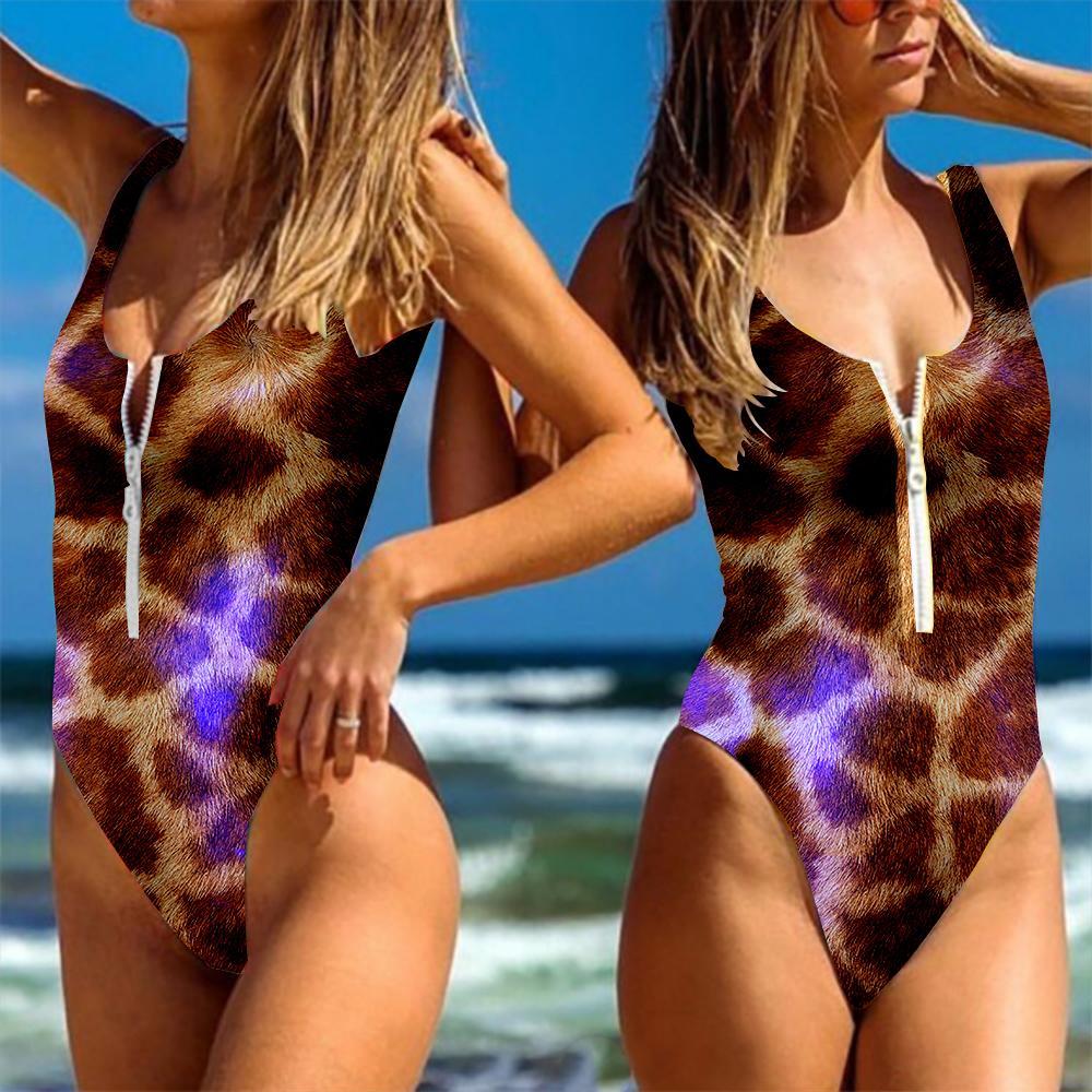 Gearhuman 3D Giraffe One Piece Swimsuit ZK2605212 One-piece Swimsuit 