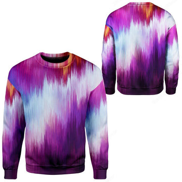 Gearhuman 3D Glitch Sweatshirt Apparel GQ17093 Sweatshirt 