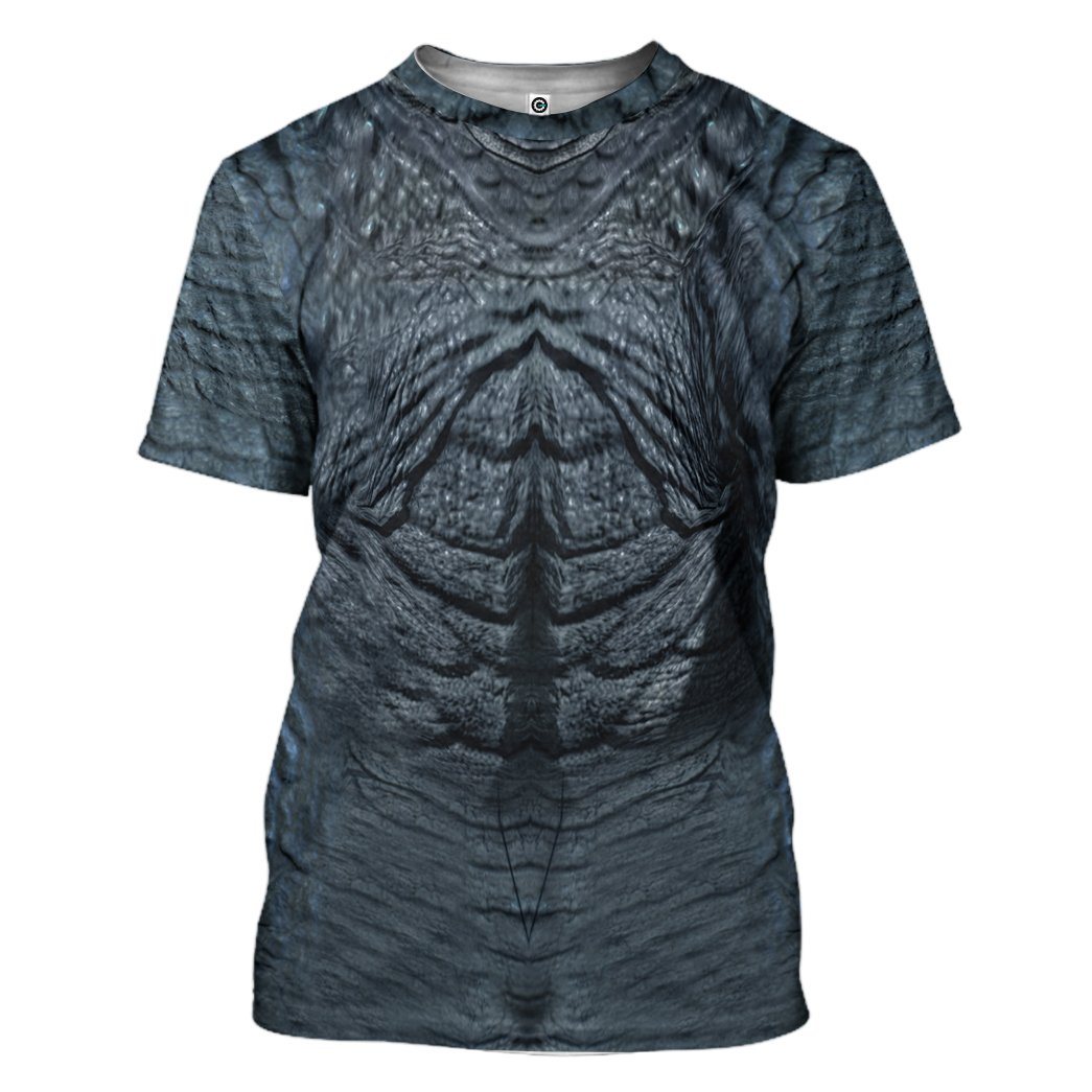 Gearhuman 3D Godzilla King Of The Monster Tshirt Hoodie Apparel GK25017 3D Apparel T-Shirt S