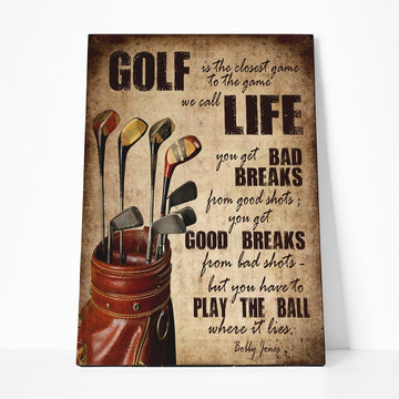 Gearhuman 3D Golf Is The Closet Game Canvas GB01037 Canvas 1 Piece Non Frame M