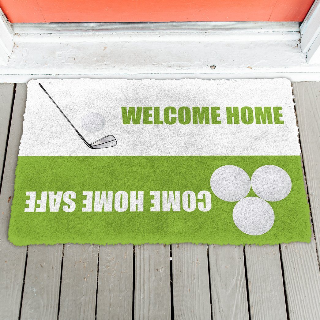 Gearhuman 3D Golf Welcome Home Custom Doormat GB170211 Doormat