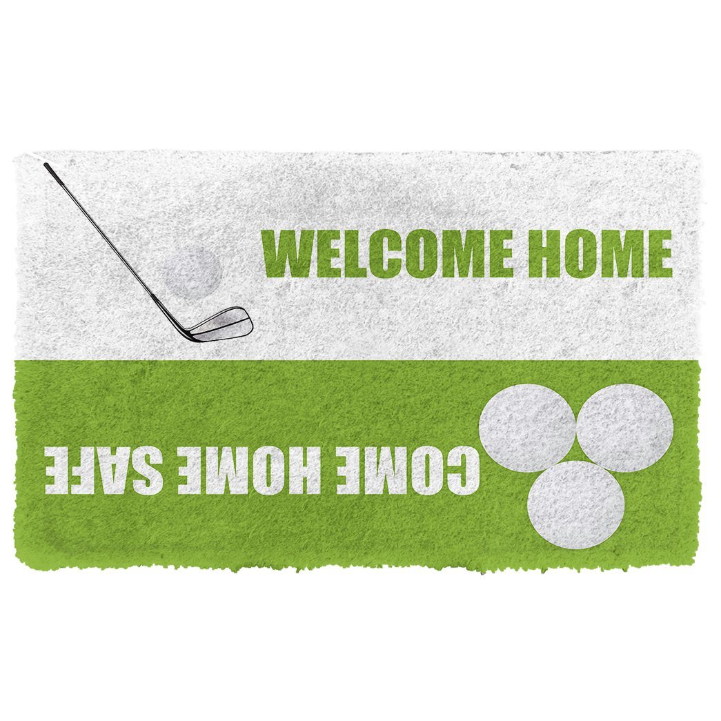 Gearhuman 3D Golf Welcome Home Custom Doormat GB170211 Doormat Doormat S(15,8''x23,6'')