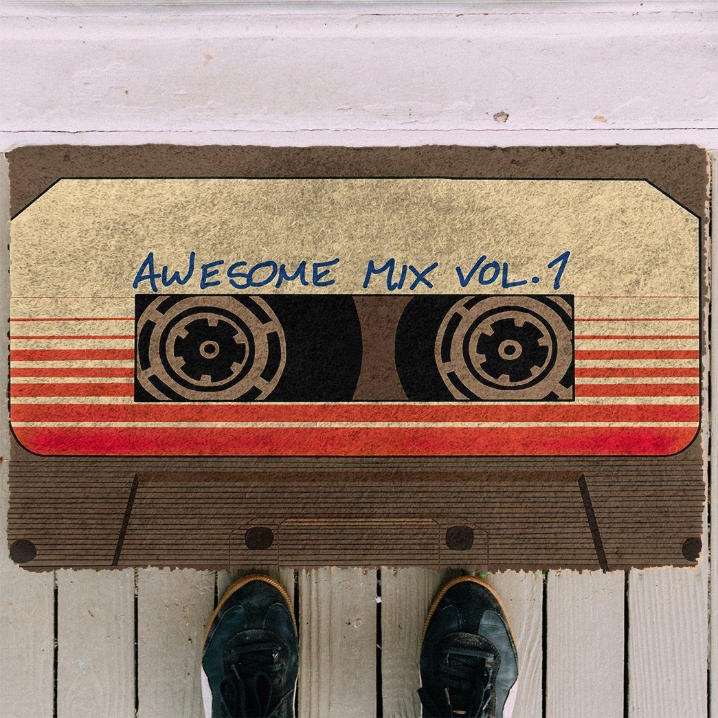 Gearhuman 3D GOTG Awesome Mix Vol.1 Doormat ZK1106214 Doormat 