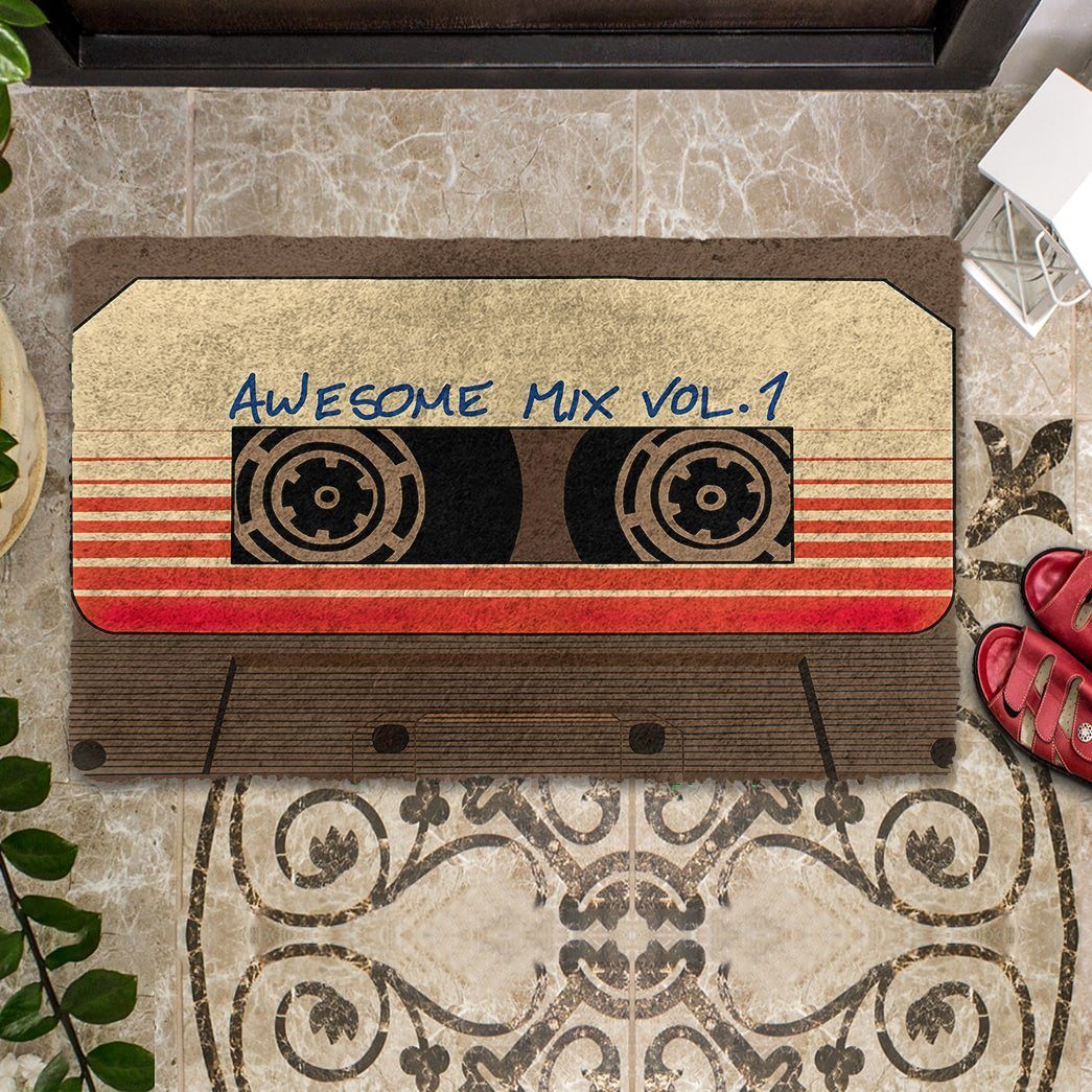 Gearhuman 3D GOTG Awesome Mix Vol.1 Doormat ZK1106214 Doormat 