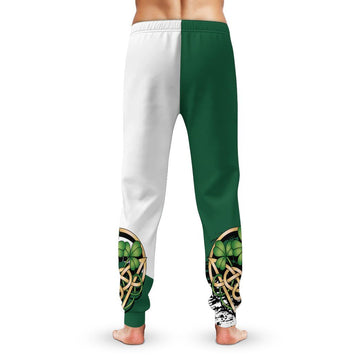 Gearhumans 3D Green Ireland St Patrick Day Custom Sweatpants